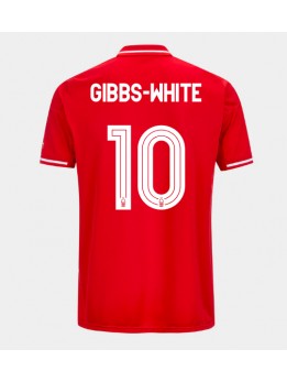 Nottingham Forest Morgan Gibbs-White #10 Replika Hemmakläder 2025-26 Kortärmad